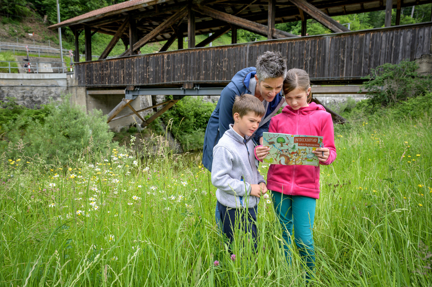 entdeckerpfad trubschachen wandern kinder raetsel