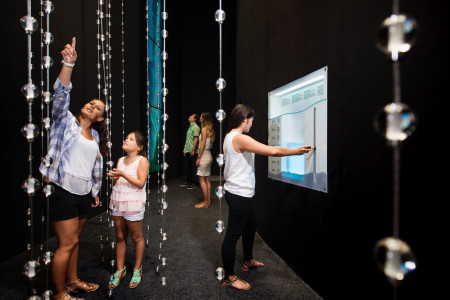 Schneeflockenraum im World Nature Forum 