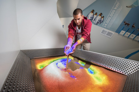 Virtuelle Sandbox im World Nature Forum