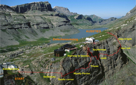 Klettersteig Gemmi