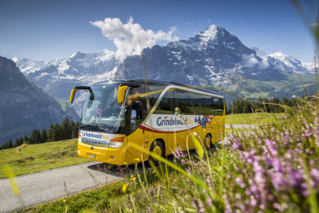 Ausflug im Berner Oberland mit dem Grindelwald Bus ©STI Holding AG