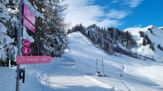 Lungern Turren Schneeschuhwandern