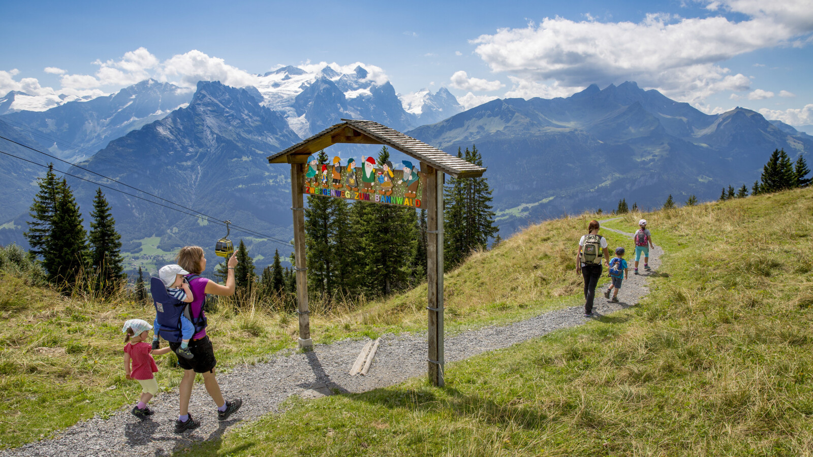 Familienwanderung Muggestutz Meiringen Hasliberg