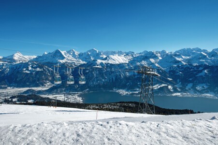 niederhorn im Winter