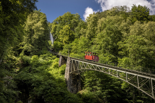 Reichenbachfall Bahn Kraftwerke Oberhasli AG Fotograf David Birri