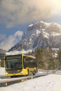 STI Bus Schwarzenegg Winter ©STI Holding AG
