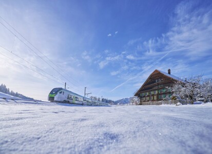 BLS MIKA RE Bern Luzern Winter Entlebuch