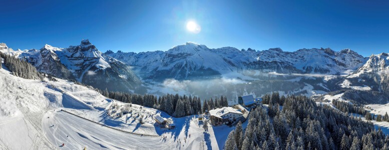 Engelberg Brunni im Winter