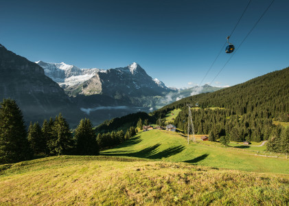 grindelwald firstbahn bort eiger
