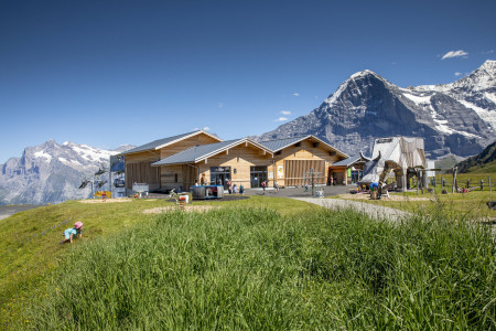 Spielplatz Bergstation Grindelwald Maennlichen