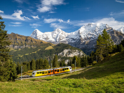 Bergbahn Lauterbrunnen Muerren