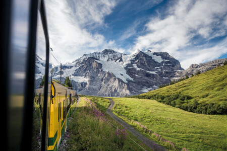 Wengernalpbahn Jungfrau Sommer