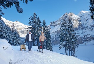 Oeschinensee Winterwandern 2