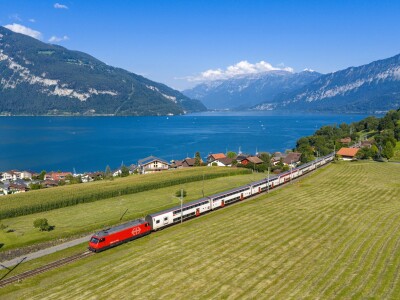 Die SBB am Thunersee