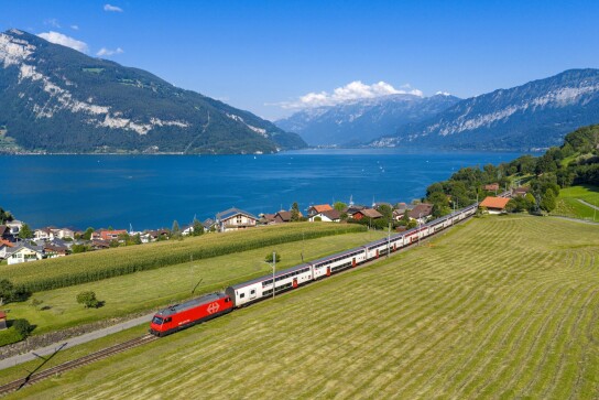 Die SBB am Thunersee