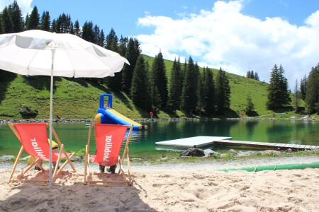 Elsigenalp Brandsee Sandstrand